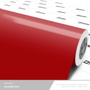 Adesivo Vermelho Vivo 1.22m