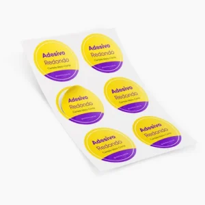 Adesivo com corte contorno